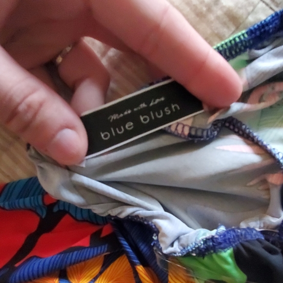 Colorful halter maxi dress - Picture 5 of 5